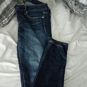 American eagle dark wash skinny jean